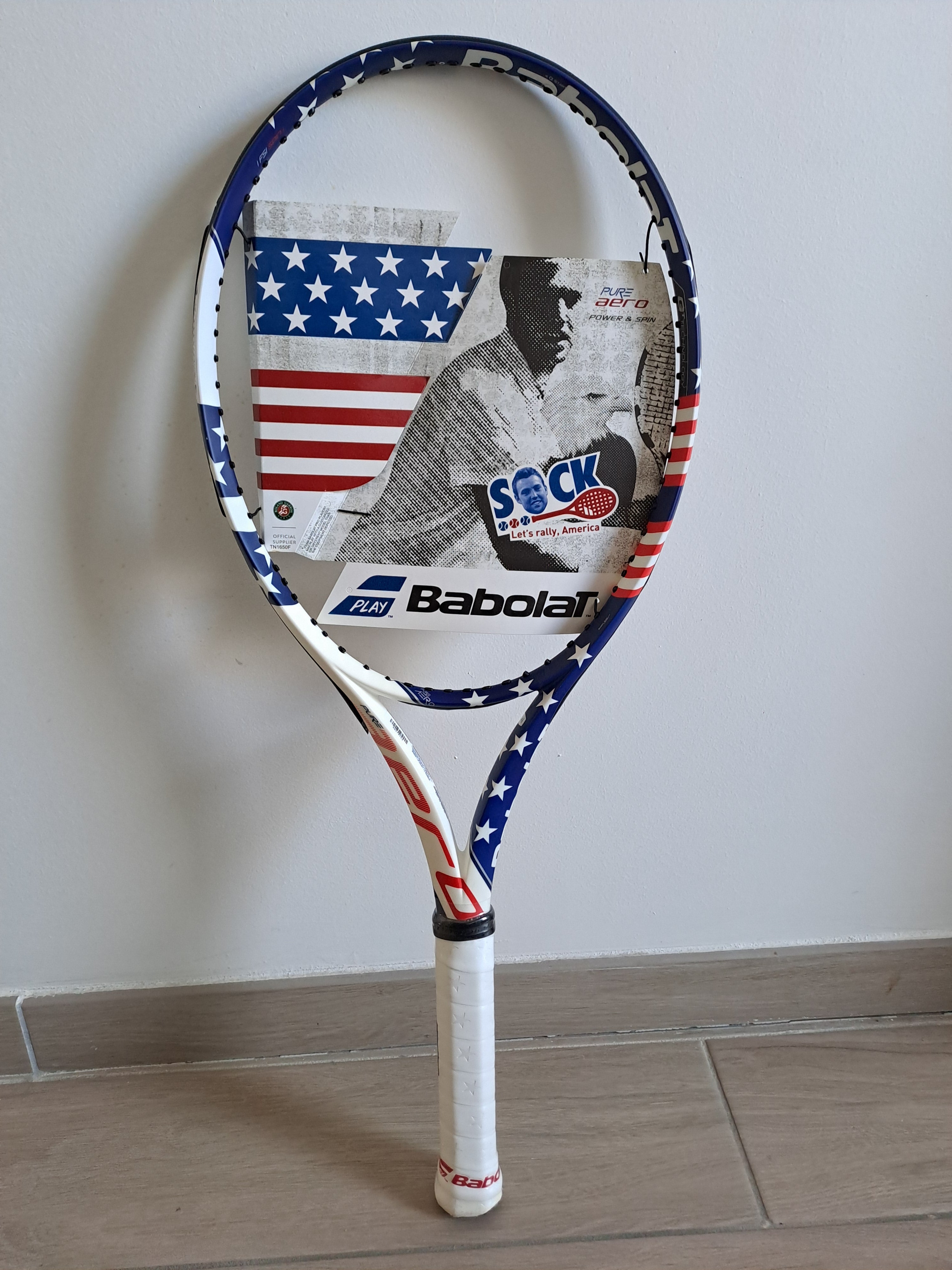 Babolat Pure Aero US Sock (300gr) Grip 3 Neuve