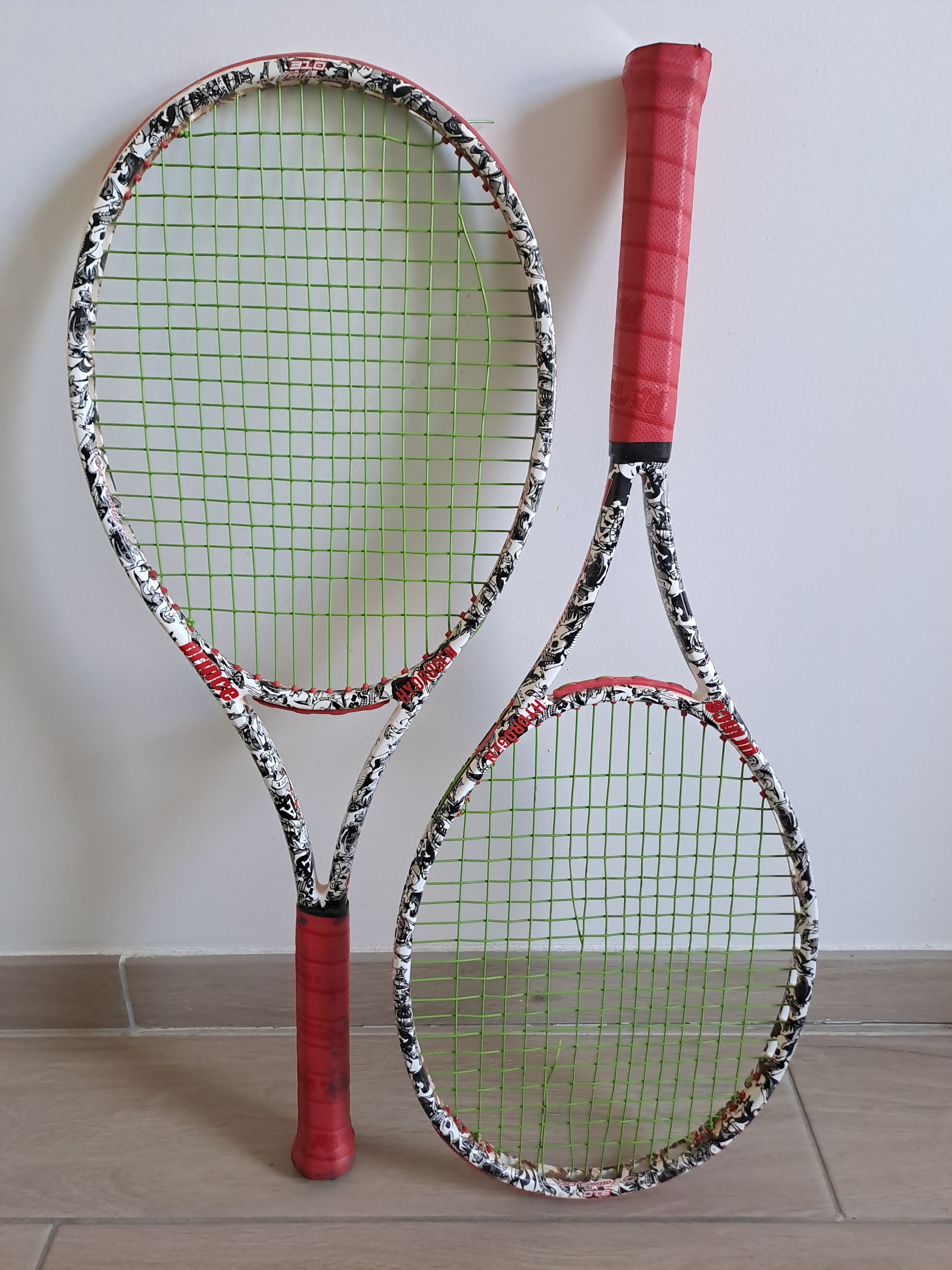 Pack de 2 Prince x Hydrogen O3 Tattoo 100 (310gr) Grip 3 Occasion