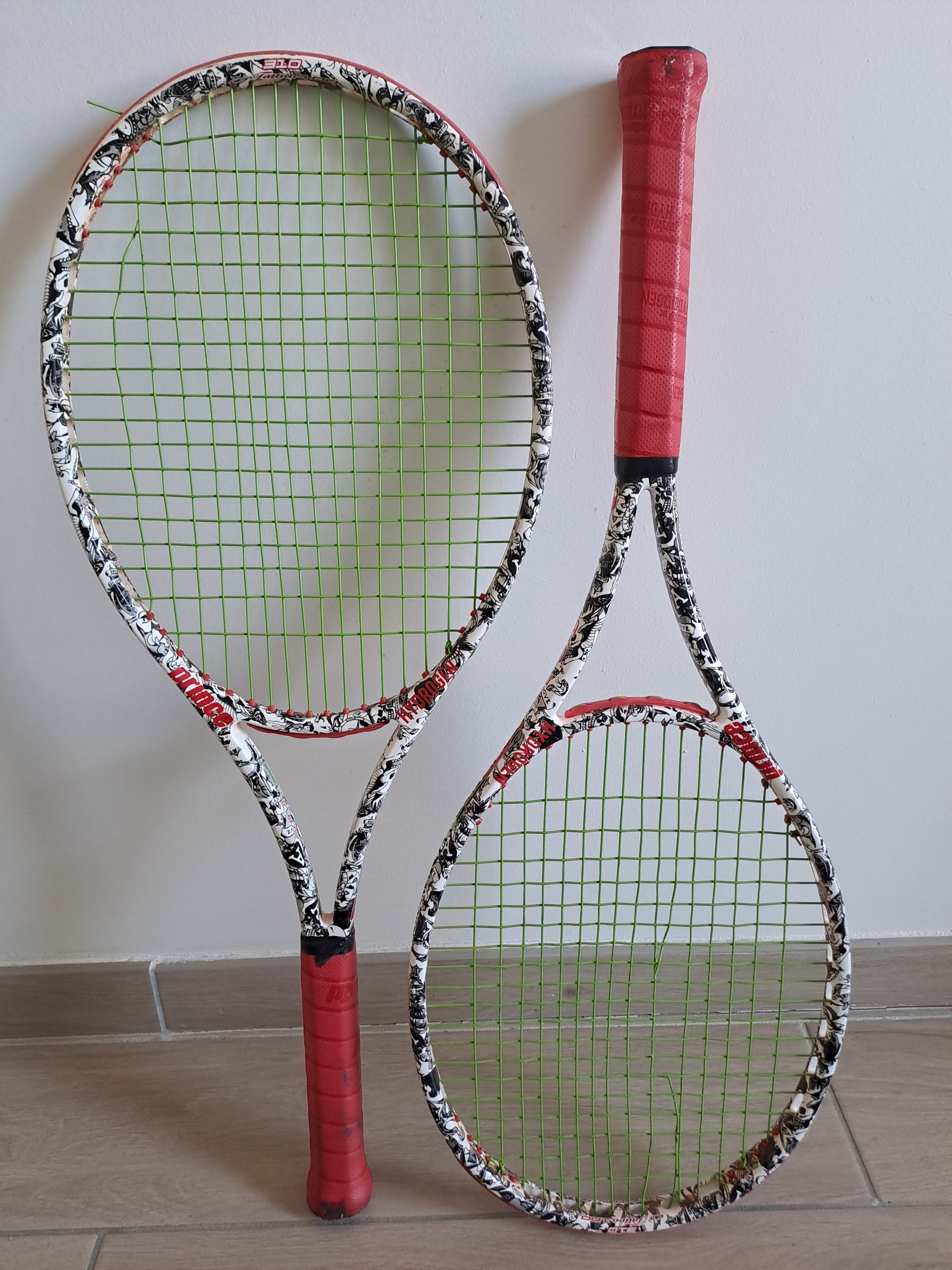 Pack de 2 Prince x Hydrogen O3 Tattoo 100 (310gr) Grip 3 Occasion