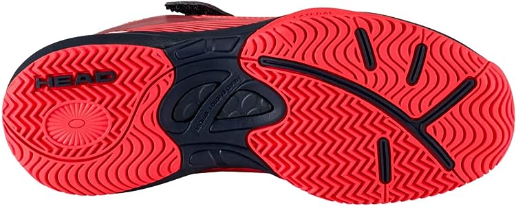 HEAD KIDS SPRINT VELCRO 3.0 ROUGE/NOIRE-275403