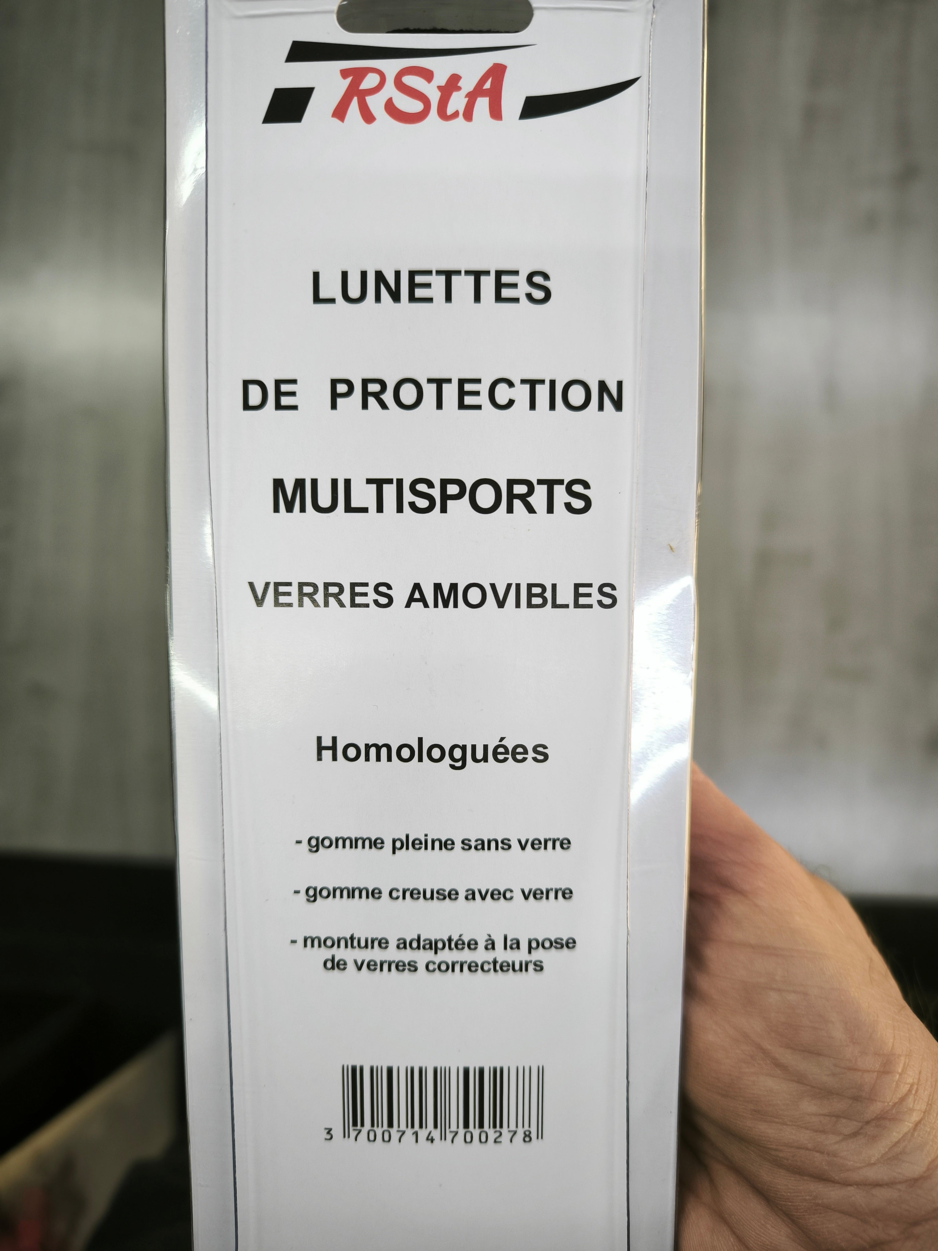 Lunettes Protection Multisports Pala/Pelote