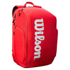 Wilson Super Tour Backpack Red/White - WR8010901001