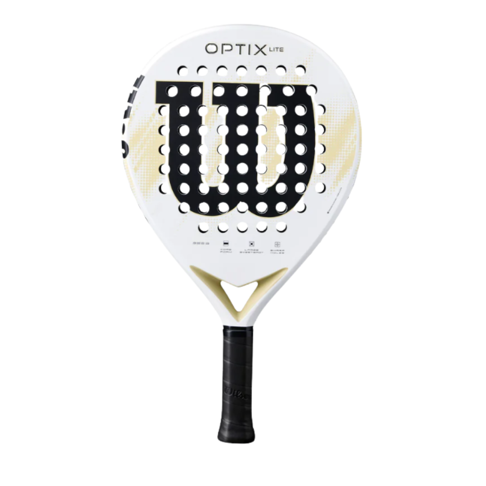 Raquette De Padel Wilson Pace V1 – Poids 365 G, Rouge, Non Cordée, Pour Joueurs Intermédiaires, Référence WR169311U