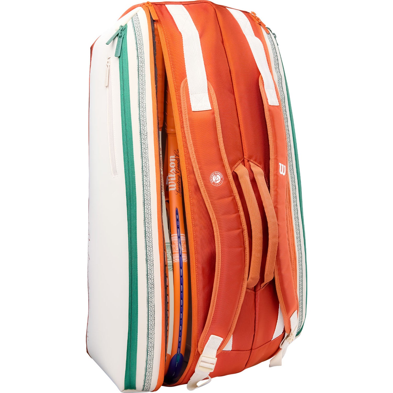 Wilson Roland Garros 2026 9PK Racket Bag Cream 2026 - WR8052801001