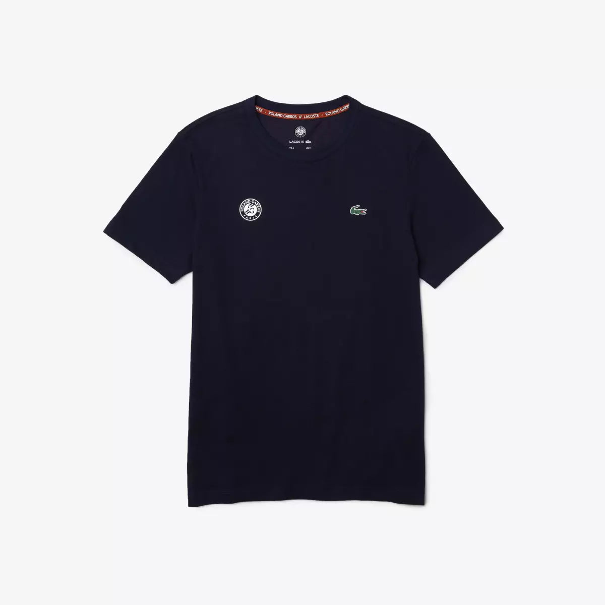 Tee Shirt Lacoste Marine Roland Garros-TH211600166
