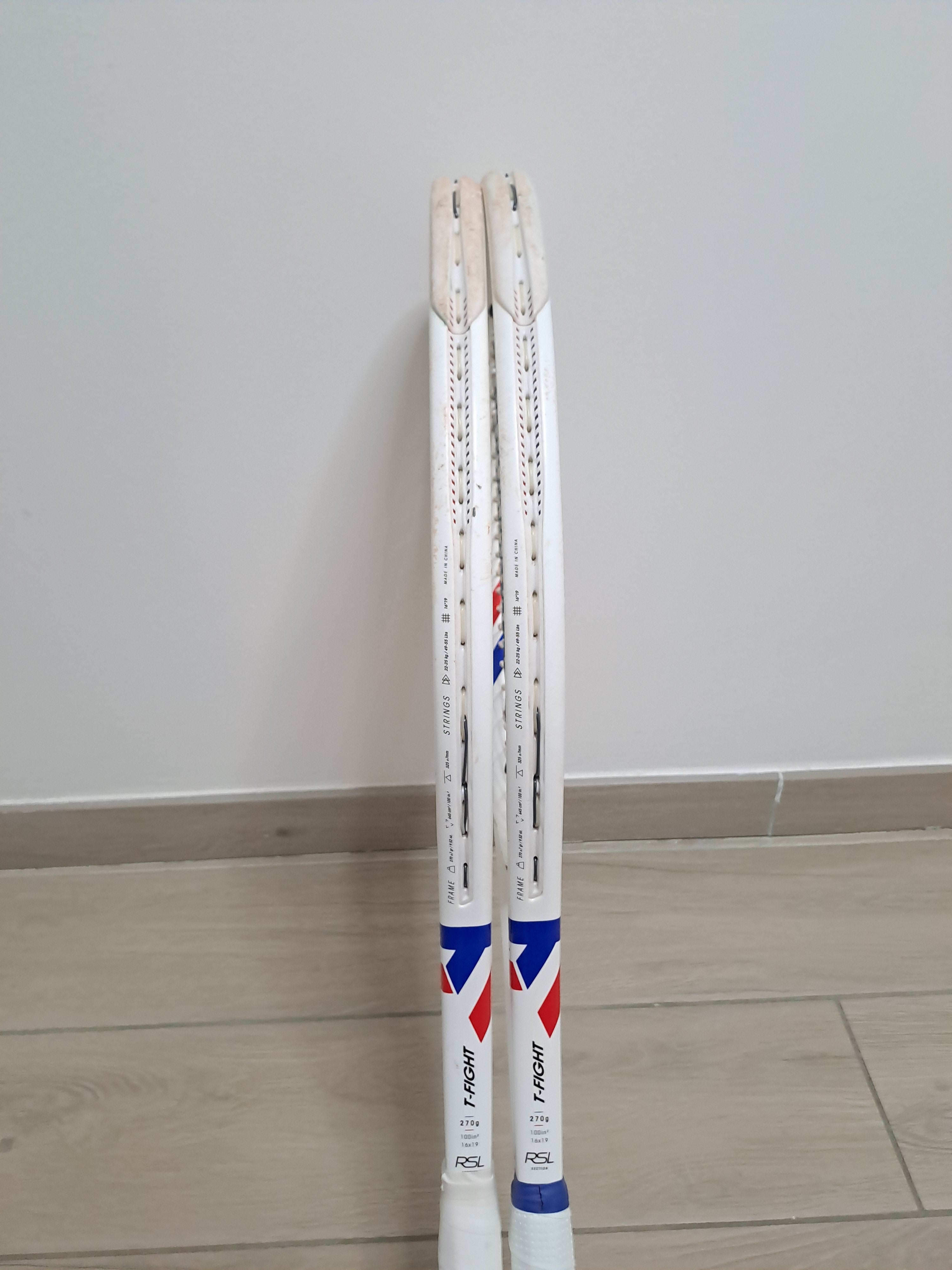 Pack de 2 Tecnifibre T-Fight 270 (270gr) Grip 1 Occasion
