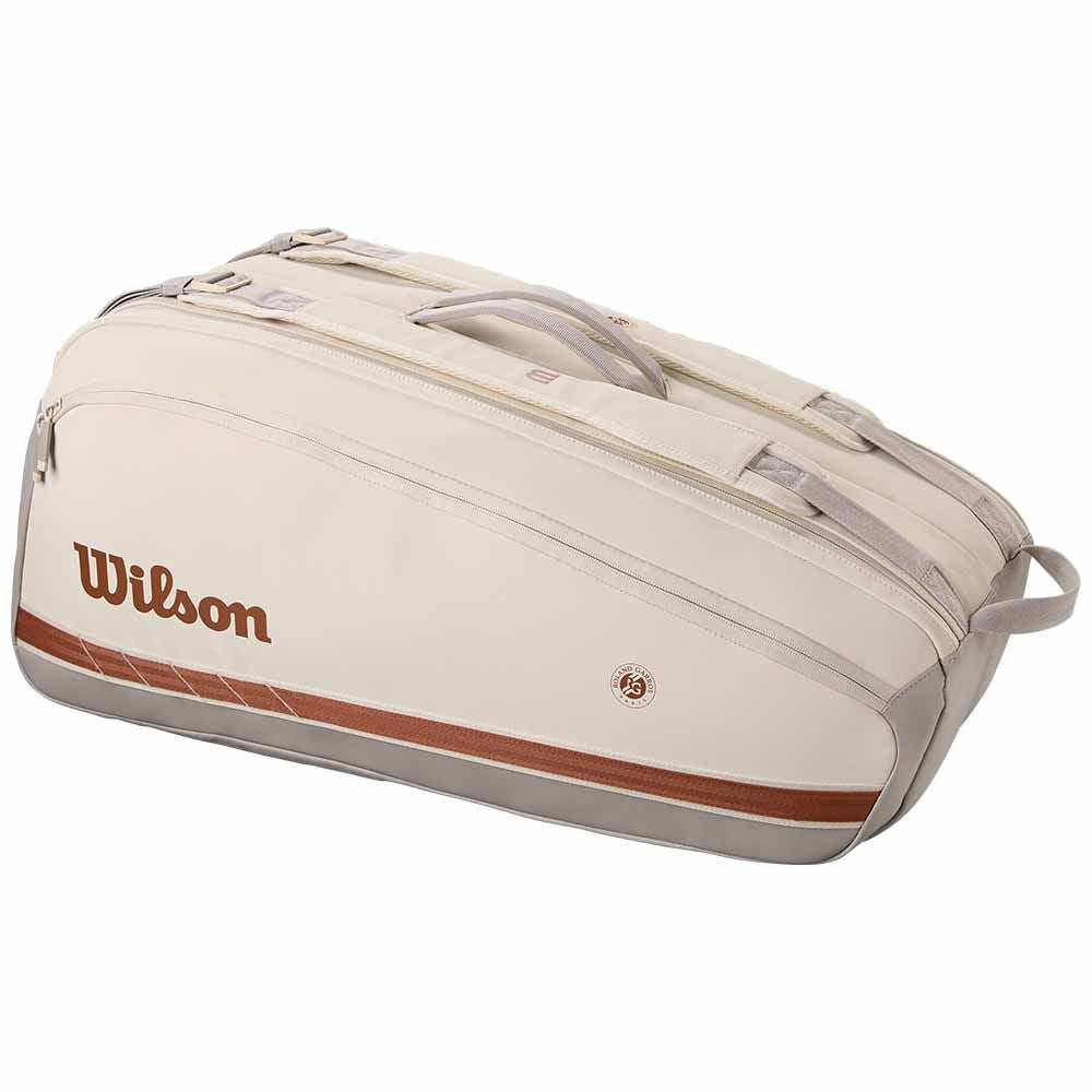 Wilson Roland Garros 2025 Super Tour 9PK Cream/Clay - WR8042901001