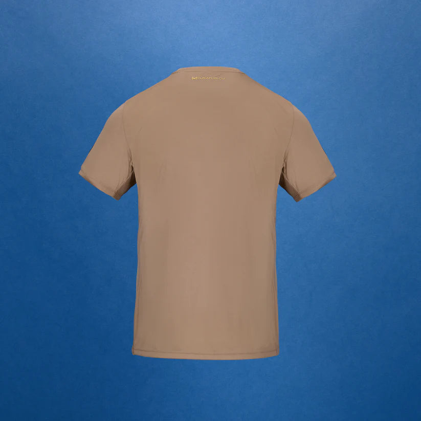Mouratoglou T-Shirt Match Paris - LJEMOURT1 BEIGE