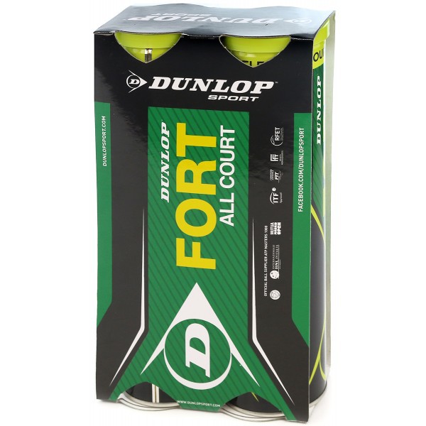 Balles DUNLOP FORT X4 BIPACK