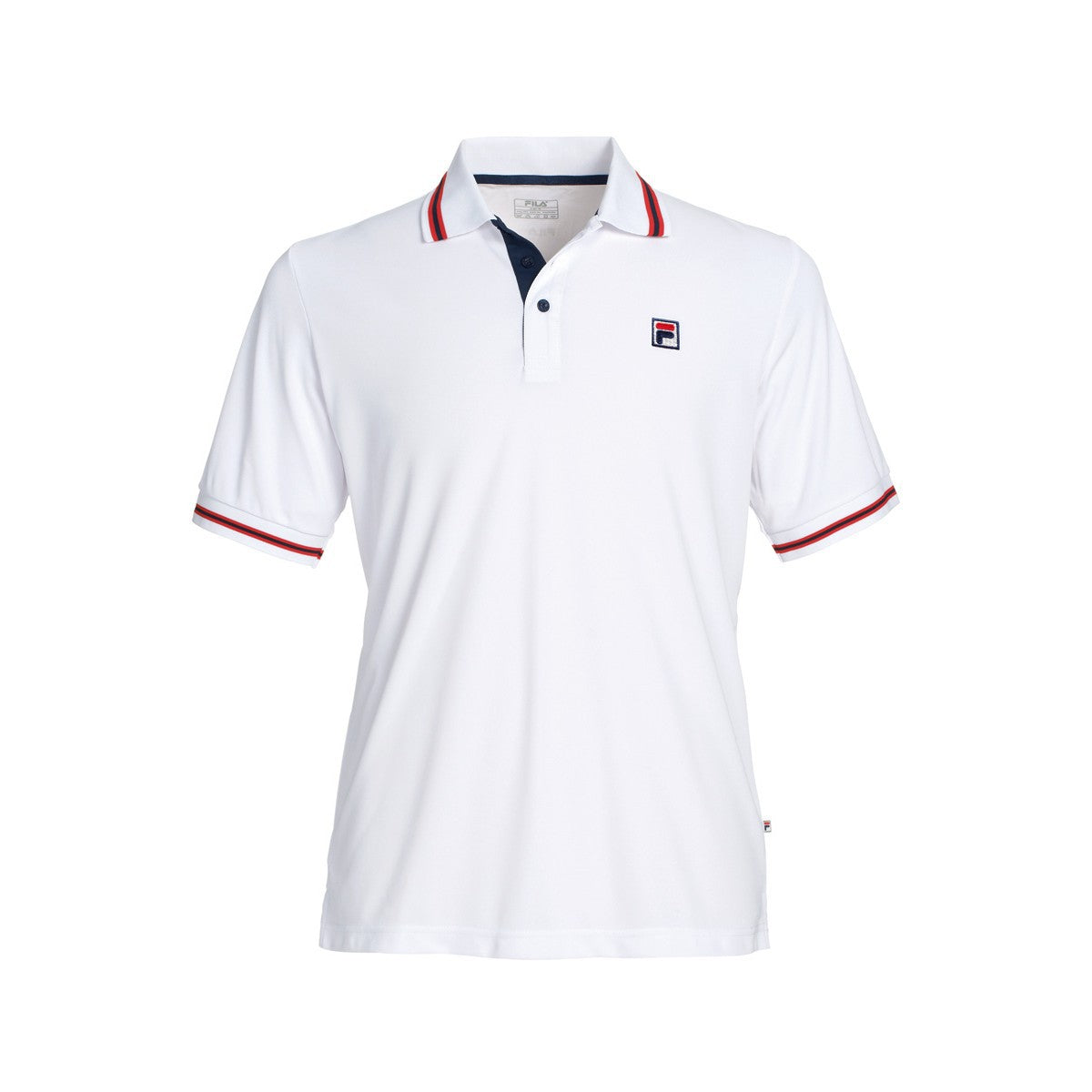 Polo Button Piro White