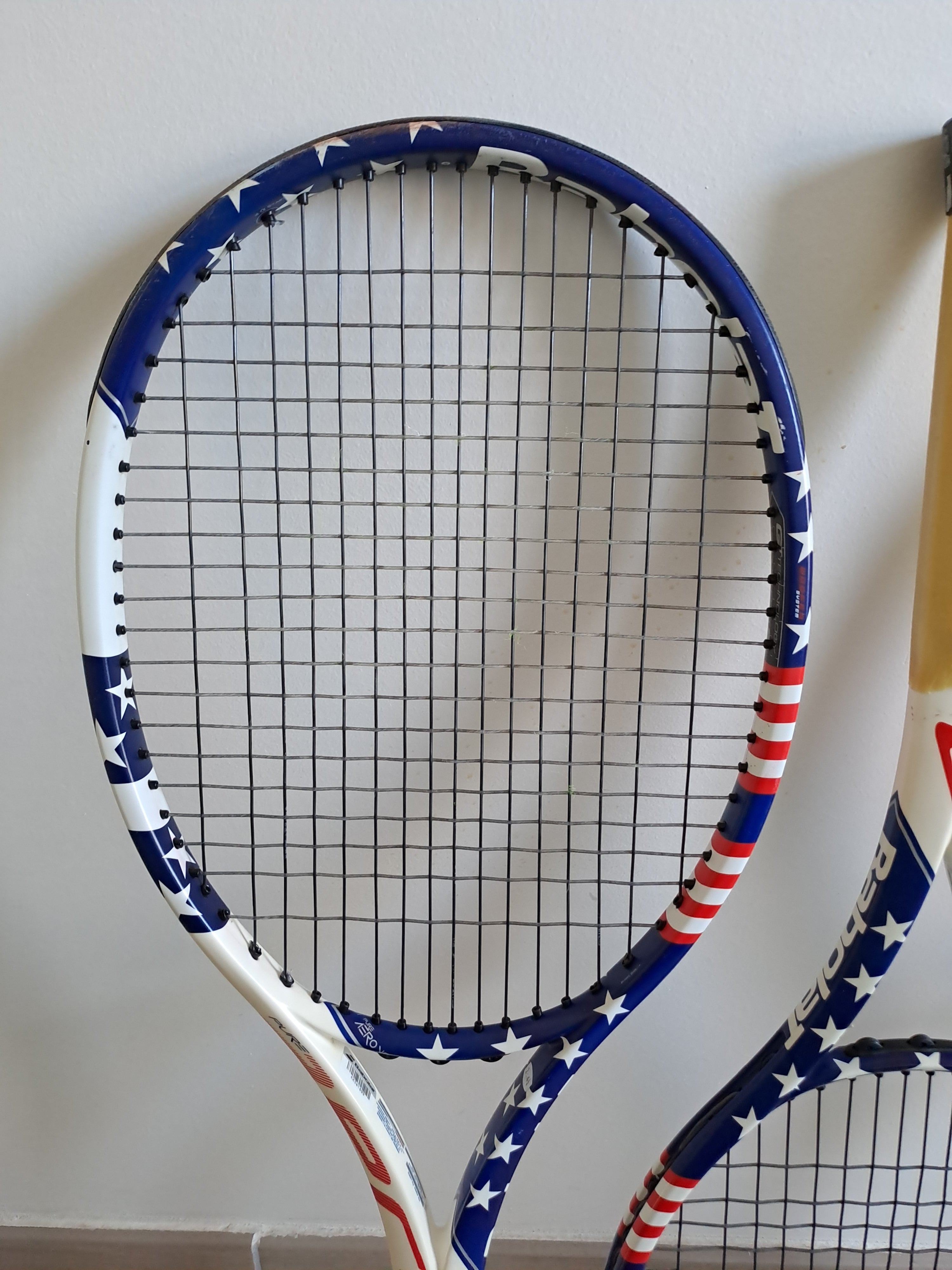 Pack de 3 Babolat Pure Aero VS USA (295gr) Grip 2 Occasion