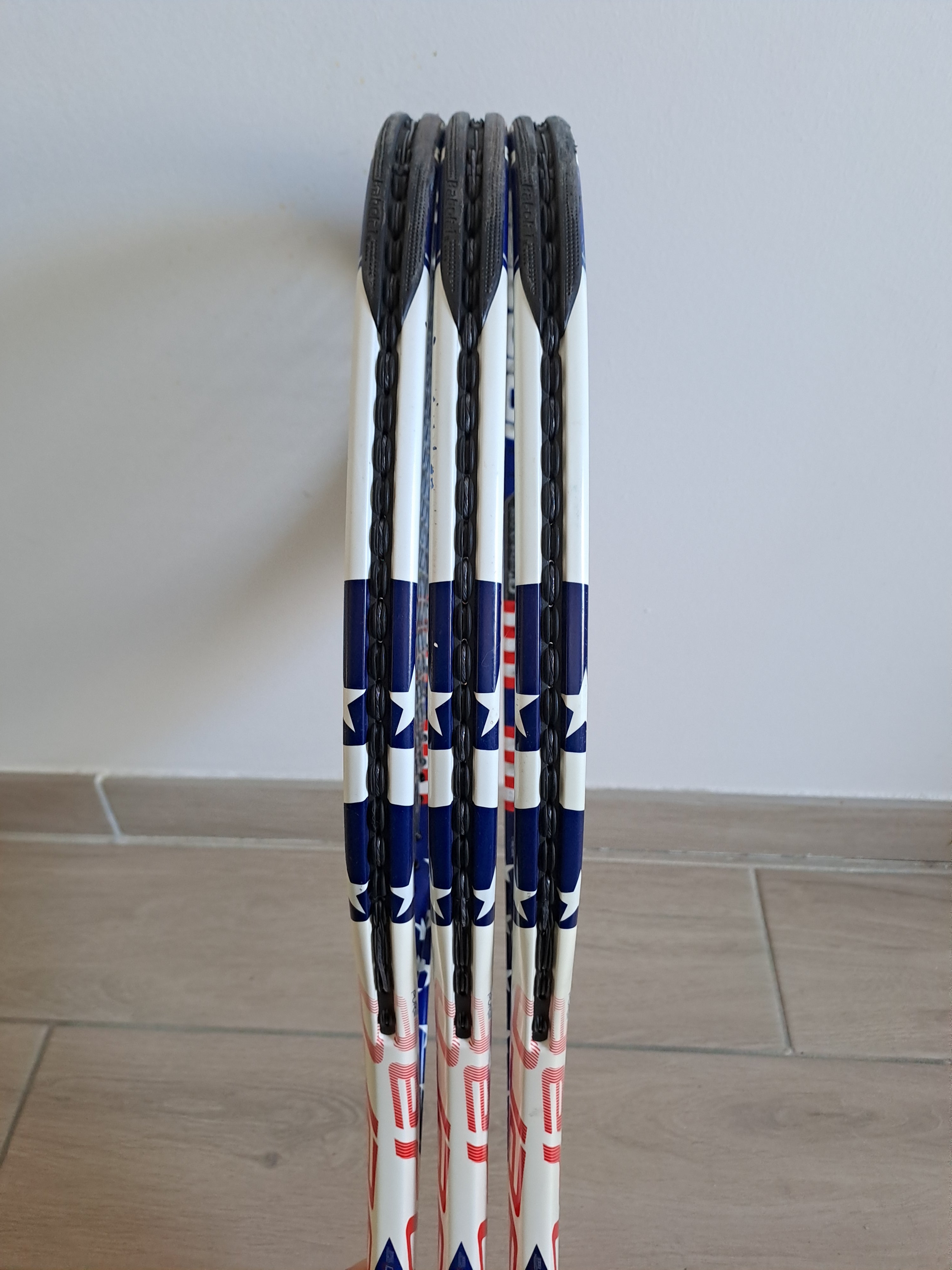 Pack de 3 Babolat Pure Aero VS USA (295gr) Grip 2 Occasion