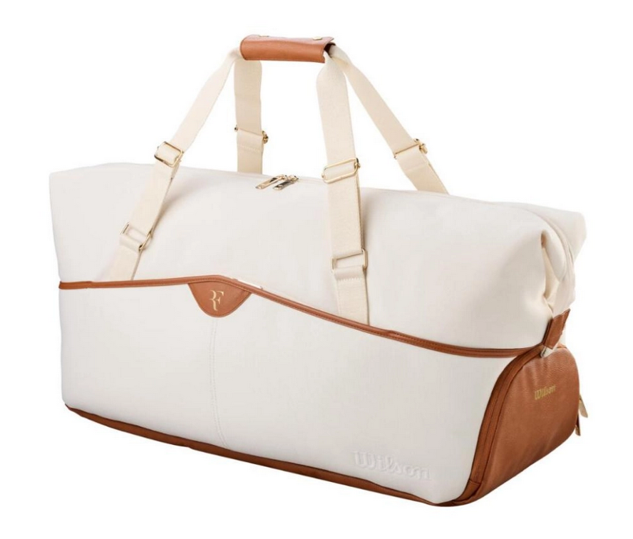 Wilson RF Lawn Collection Practice Duffel Bag Cream - WR8055001001