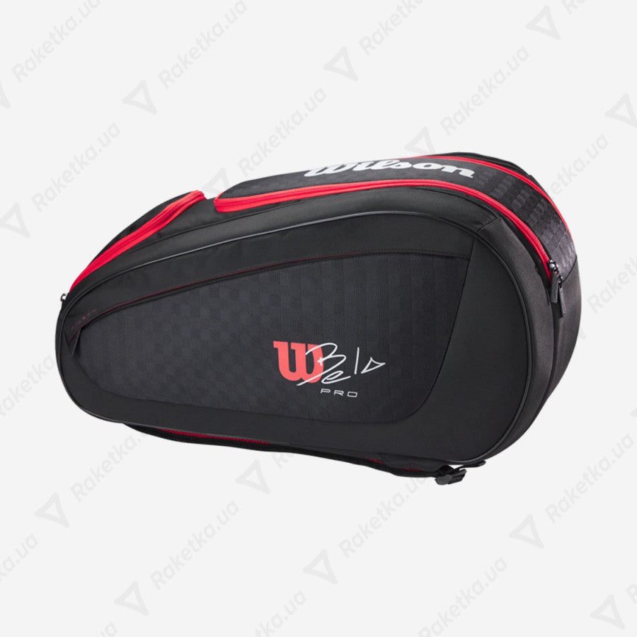 Wilson Bela V3 Padel Racket Bag Black/ Red - WR8910801001