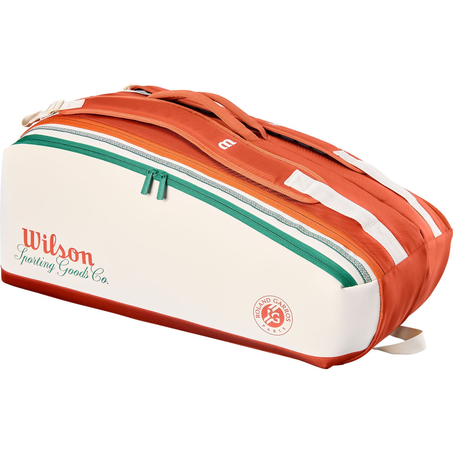 Wilson Roland Garros 2026 9PK Racket Bag Cream 2026 - WR8052801001