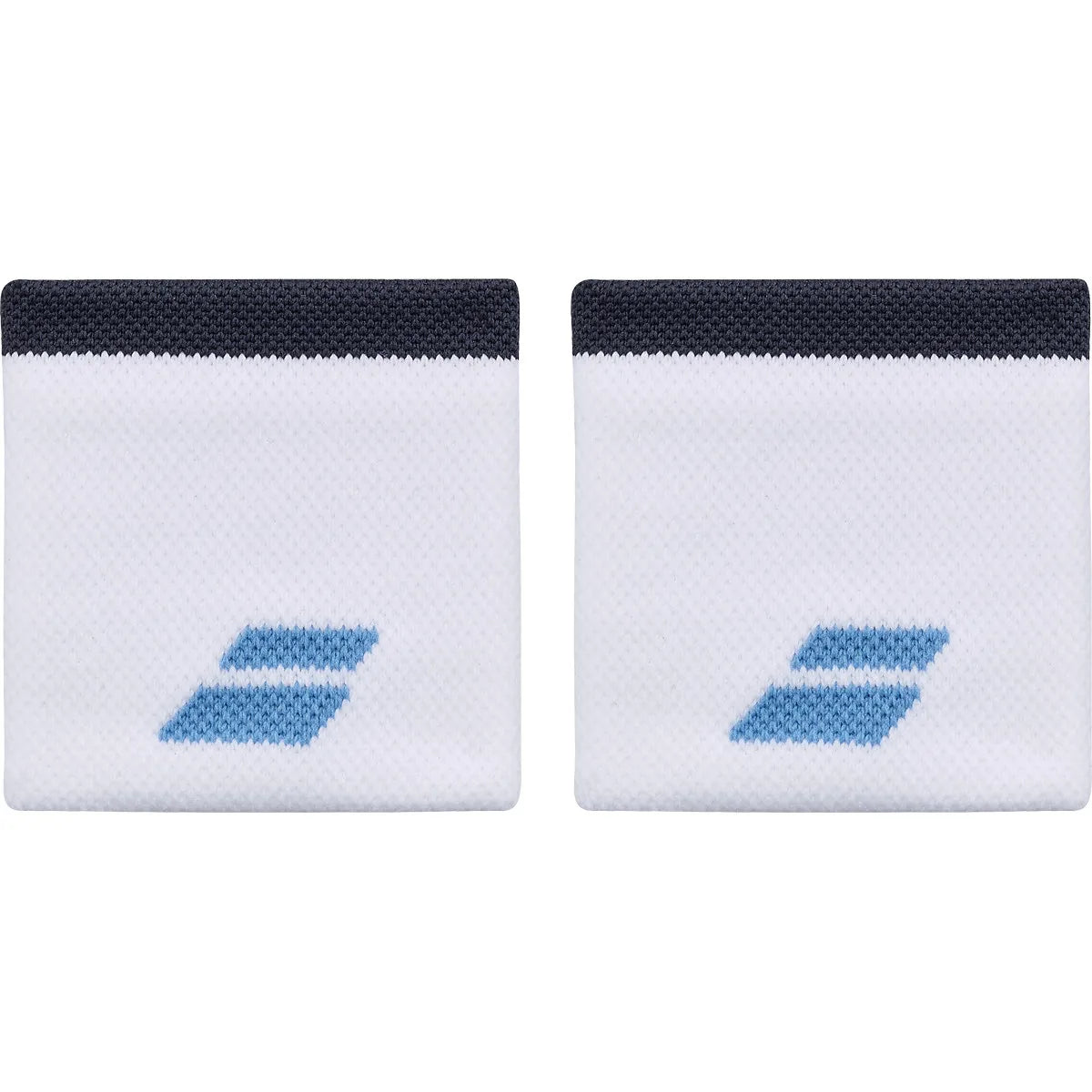 Babolat Logo Wristband Blanc et Bleu-5UB1261
